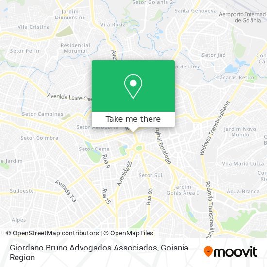 Giordano Bruno Advogados Associados map