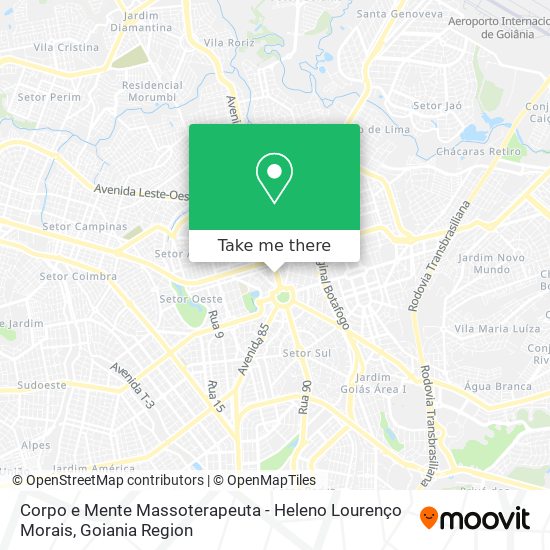 Mapa Corpo e Mente Massoterapeuta - Heleno Lourenço Morais