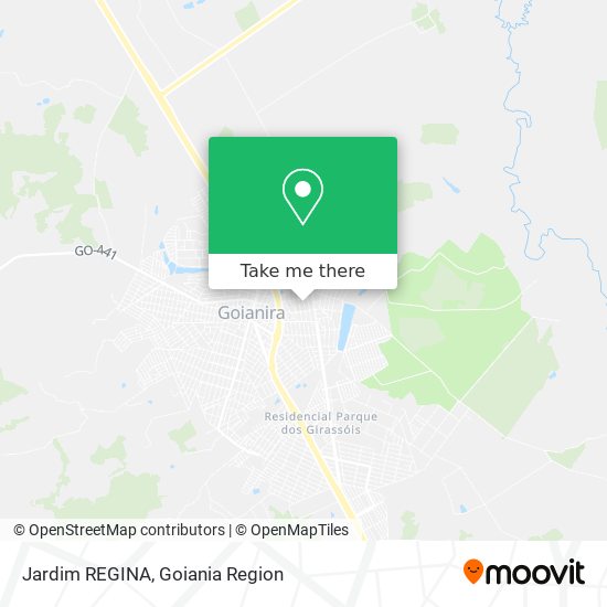 Jardim REGINA map