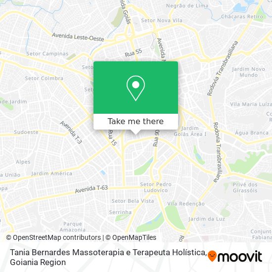 Tania Bernardes Massoterapia e Terapeuta Holística map