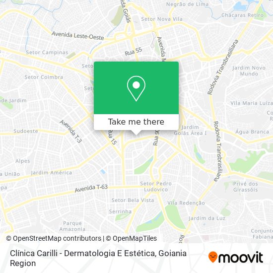 Clínica Carilli - Dermatologia E Estética map