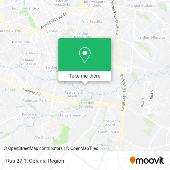 Rua 27 1 map