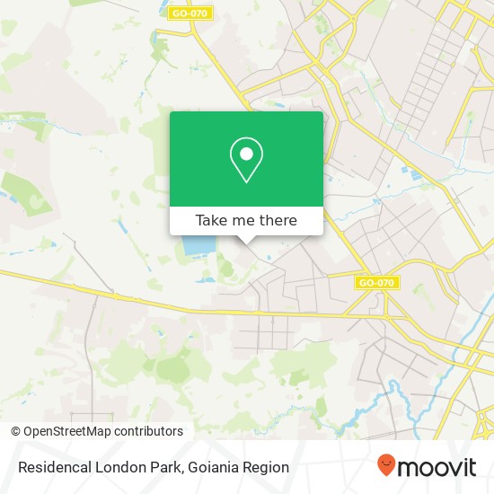 Residencal London Park map