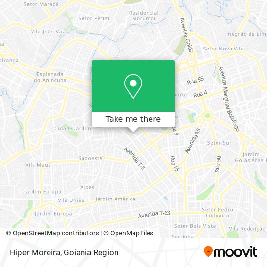 Mapa Hiper Moreira