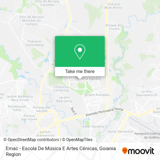 Emac - Escola De Música E Artes Cênicas map