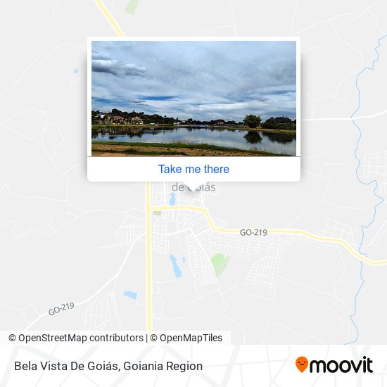 Mapa Bela Vista De Goiás