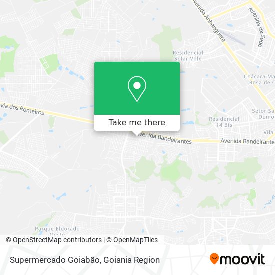 Mapa Supermercado Goiabão