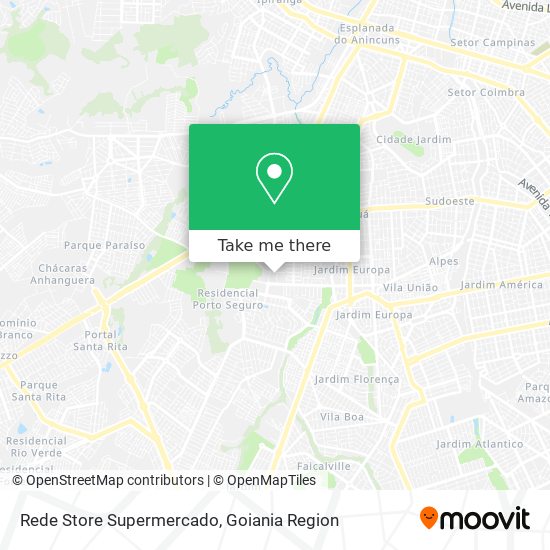 Rede Store Supermercado map