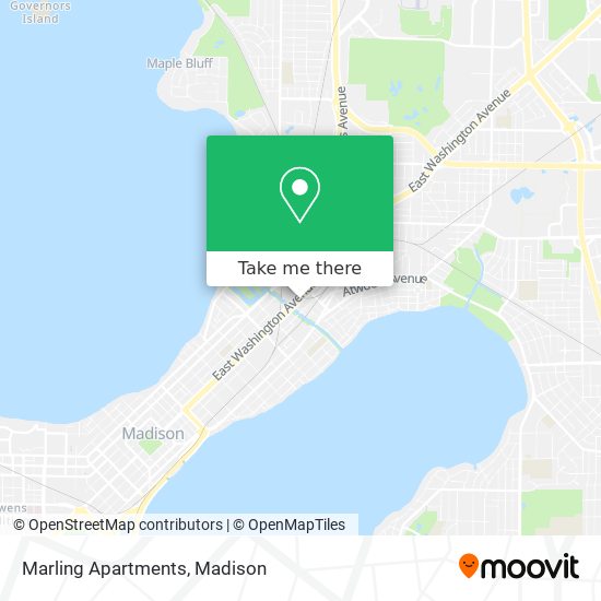 Marling Apartments map