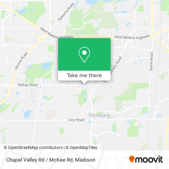 Chapel Valley Rd / McKee Rd map