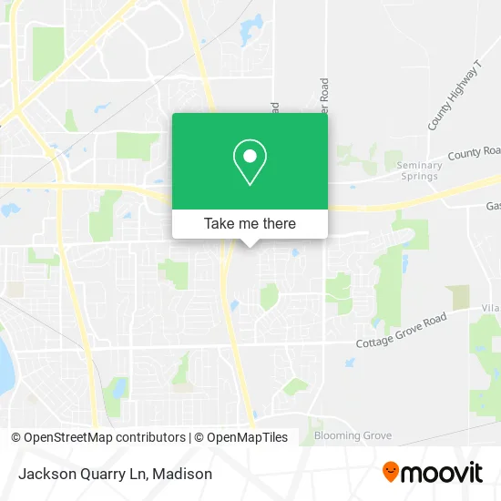 Jackson Quarry Ln map