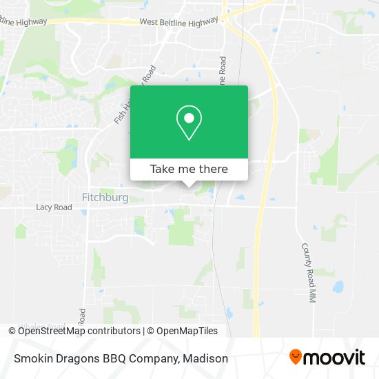 Smokin Dragons BBQ Company map