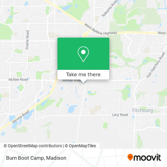 Burn Boot Camp map