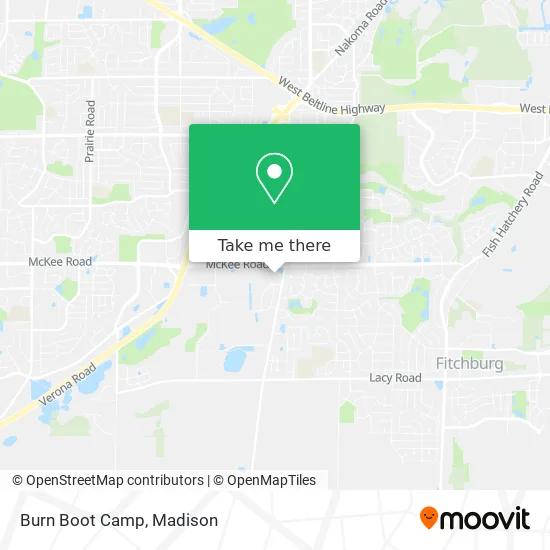 Burn Boot Camp map