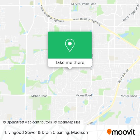 Livingood Sewer & Drain Cleaning map