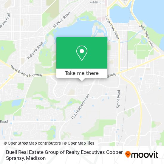 Buell Real Estate Group of Realty Executives Cooper Spransy map