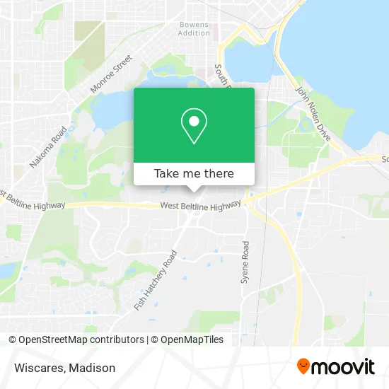 Wiscares map