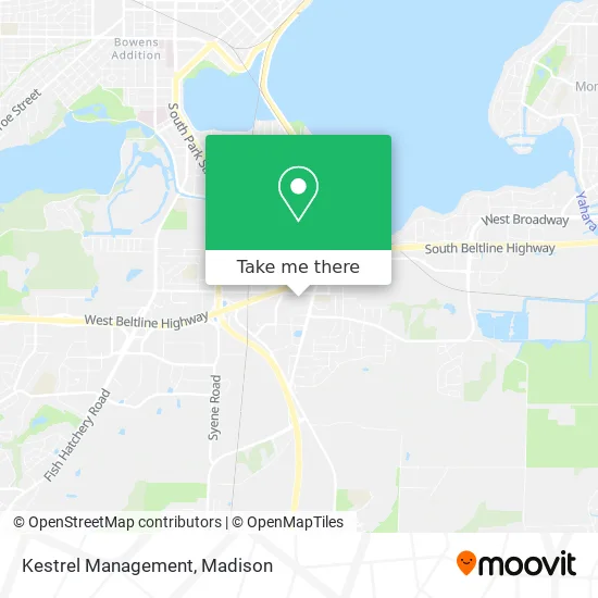 Kestrel Management map