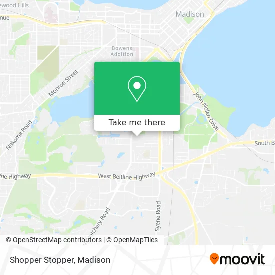 Shopper Stopper map