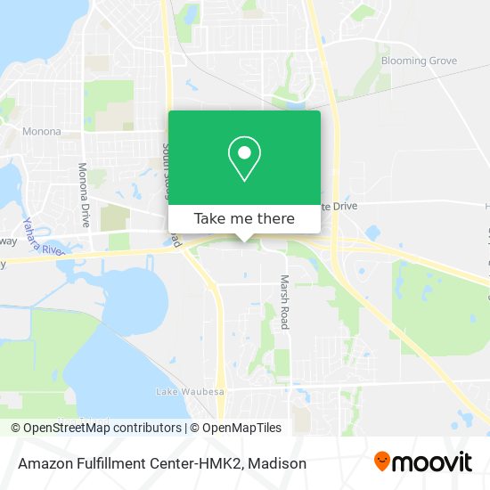Mapa de Amazon Fulfillment Center-HMK2