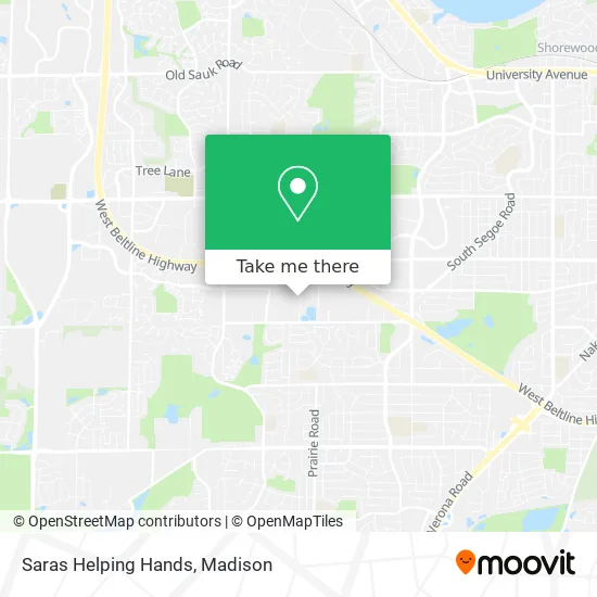 Mapa de Saras Helping Hands