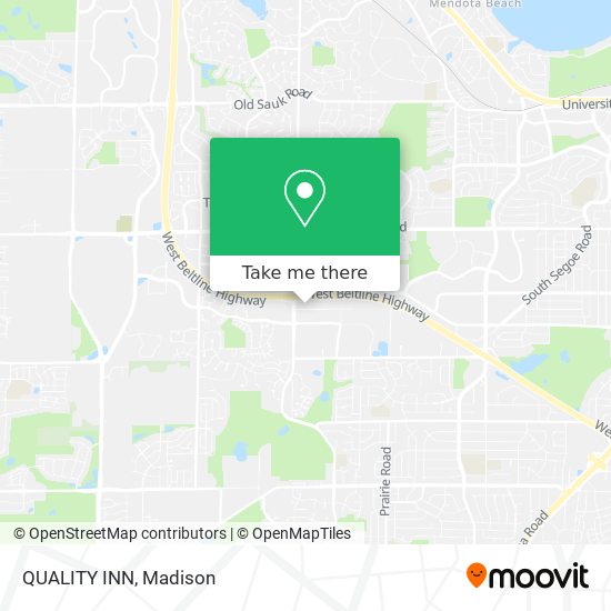 QUALITY INN map