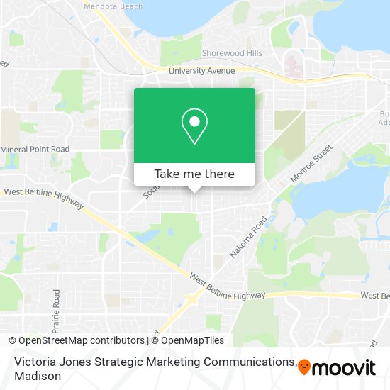 Victoria Jones Strategic Marketing Communications map