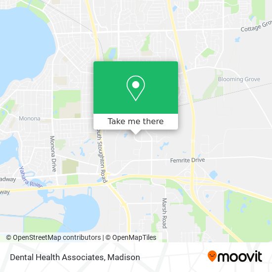 Dental Health Associates map