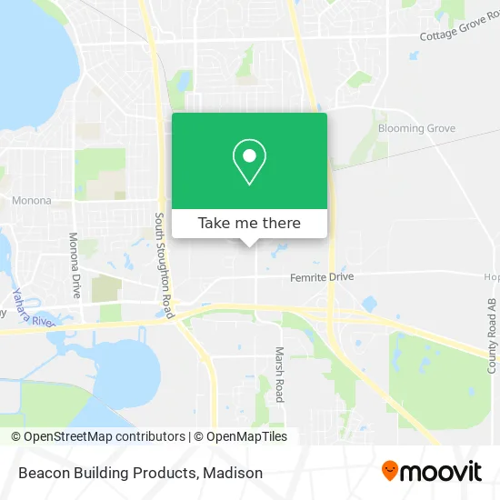 Beacon Building Products map