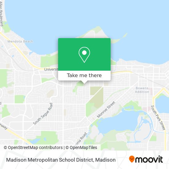 Madison Metropolitan School District map