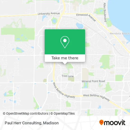 Paul Herr Consulting map