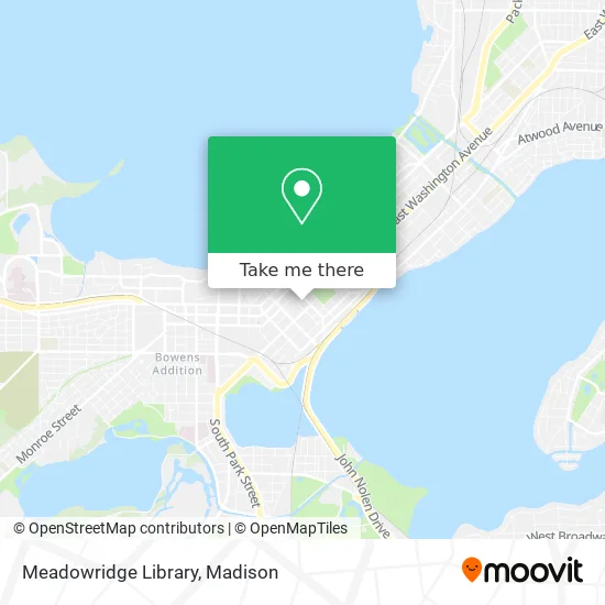 Meadowridge Library map