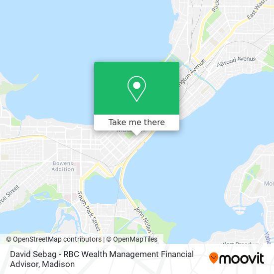 Mapa de David Sebag - RBC Wealth Management Financial Advisor