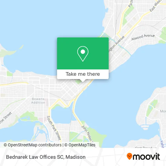 Bednarek Law Offices SC map