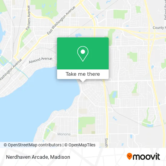 Nerdhaven Arcade map