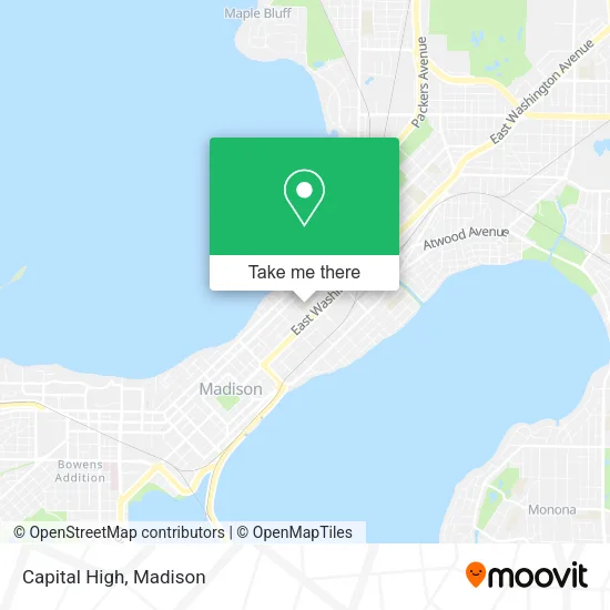 Capital High map