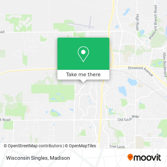 Mapa de Wisconsin Singles