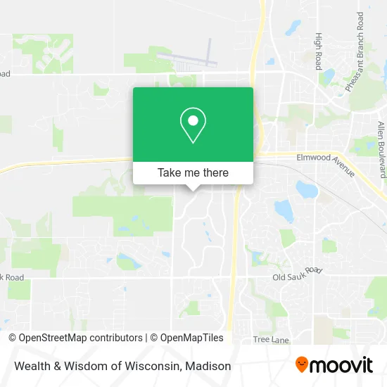 Wealth & Wisdom of Wisconsin map