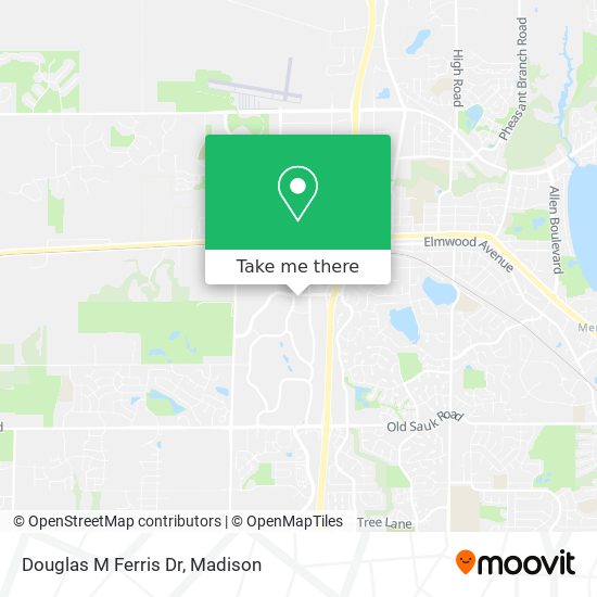 Douglas M Ferris Dr map