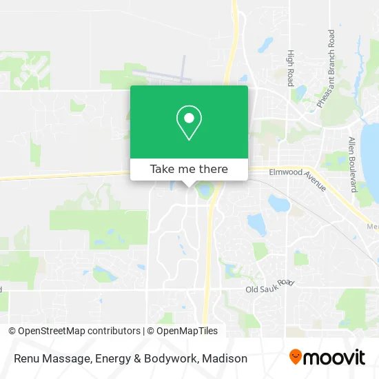 Renu Massage, Energy & Bodywork map