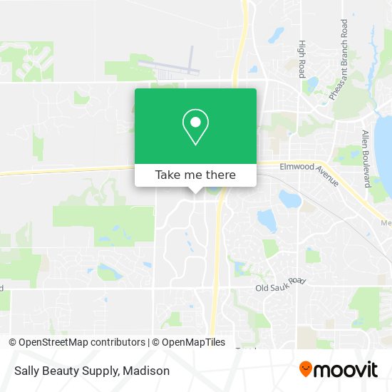 Sally Beauty Supply map