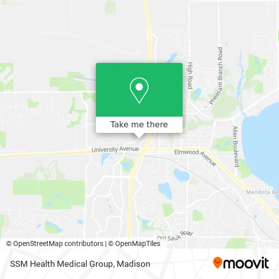 SSM Health Medical Group map