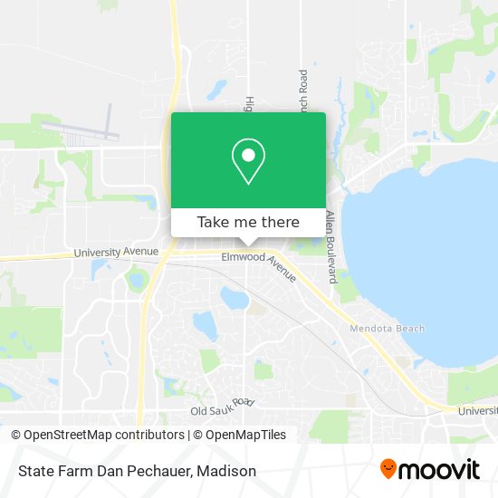 State Farm Dan Pechauer map