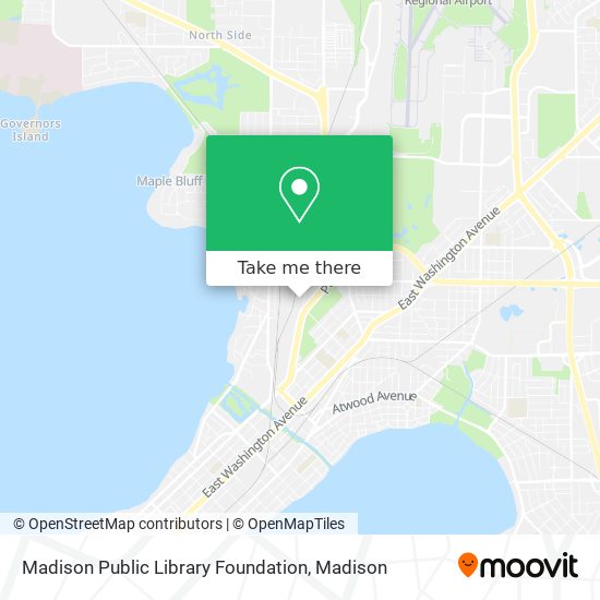 Madison Public Library Foundation map