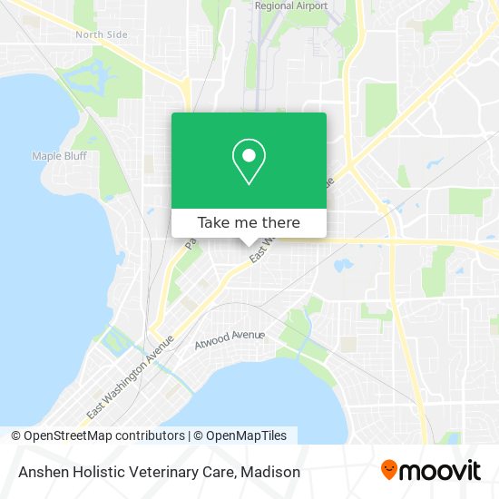 Anshen Holistic Veterinary Care map