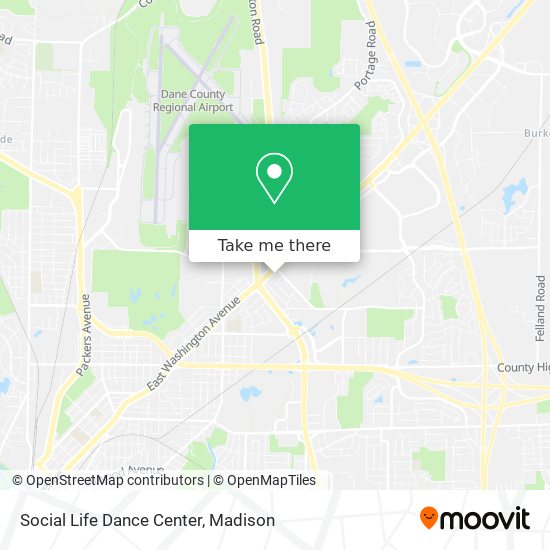 Social Life Dance Center map