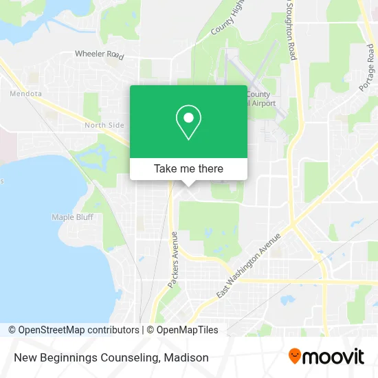 New Beginnings Counseling map