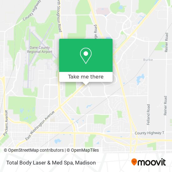 Total Body Laser & Med Spa map