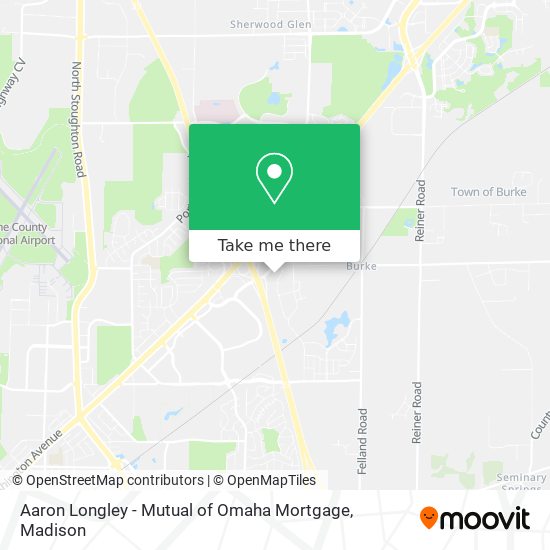 Aaron Longley - Mutual of Omaha Mortgage map