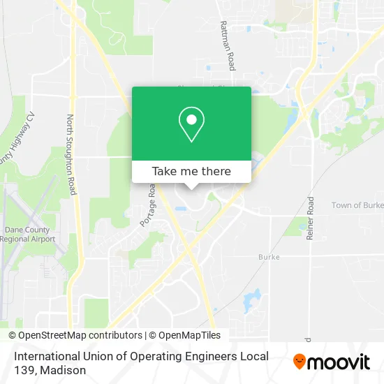 International Union of Operating Engineers Local 139 map